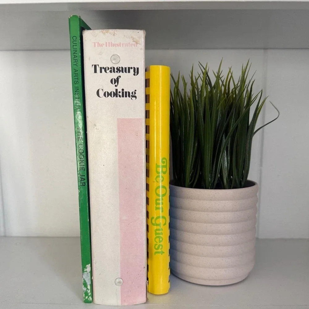 Vintage Cookbook Lot 1970s Retro Recipes Mixed Audience